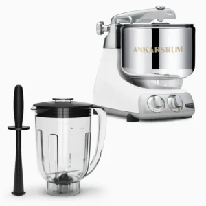 Ankarsrum mixer mat hvid og blender