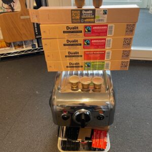 Dualit 3 i 1 espressomaskine med kaffe kapsler