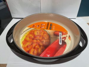 Le Creuset tarte tatin fad sort